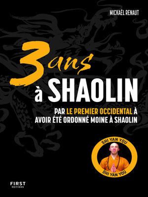 cover image of 3 ans à Shaolin